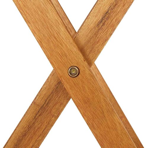  3-dijelni sklopivi vrtni blagovaonski set masivno drvo bagrema Smeđa 70 cm Slike