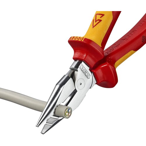 Knipex 1000V izolovana kombinovana &amp;scaron;pic kle&amp;scaron;ta 185mm (08 26 185) Slike