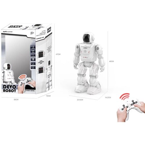 MEGA Robot na daljinsko upravljanje R/C - bela Cene