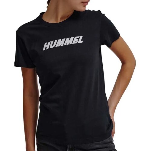 Hummel Hmlelemental logo cotton tee Ženska majica, Crna Cene