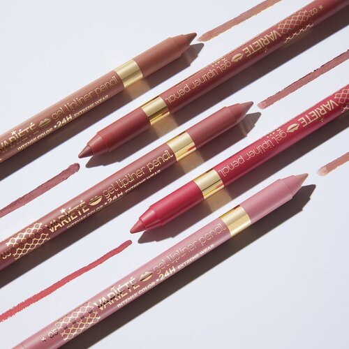 Eveline Cosmetics Vari&amp;eacute;t&amp;eacute; Gel Lipliner olovka za usne nijansa 07 Classic Red 1 kom Slike
