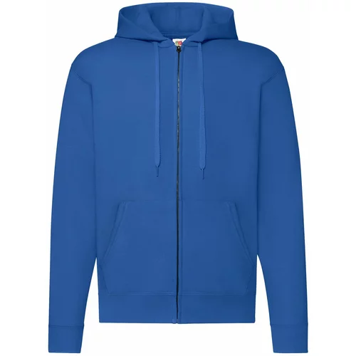 Fruit Of The Loom Blue Zippered Hoodie Classic