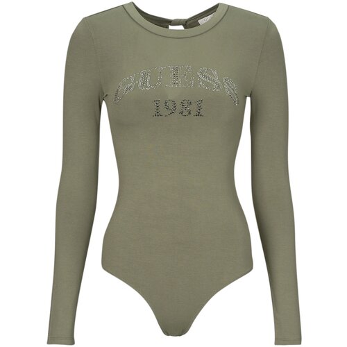 Guess Bodiji LS ALEXANDRA LOGO Kaki Slike