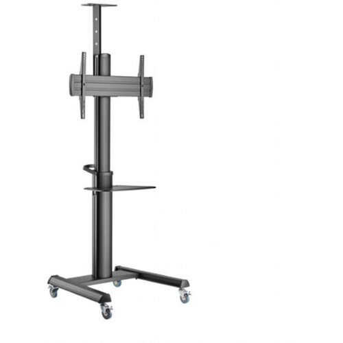 Gembird TVS-70T-02 Aluminijasto talno stojalo za TV s kolesi 37-70 Črn Slike
