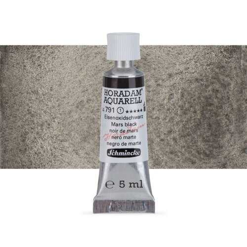  Akvarel boje u tubi Schmincke Horadam 5 ml | 791 Mars Black Slike