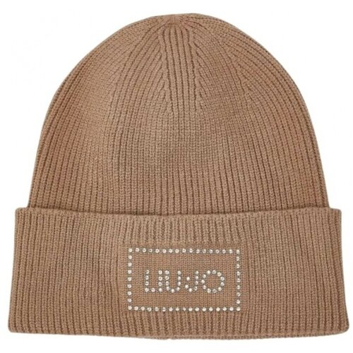 Liu Jo Kape 2f6022 Ma38s Beanie Con Logo Strass Kostanjeva Slike