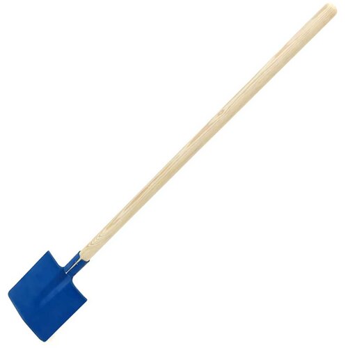 Woodyland Vrtna lopata s drvenom dr&amp;scaron;kom plave boje 75 cm - Slike