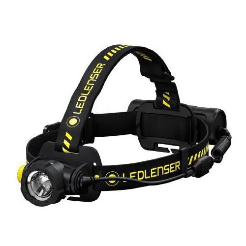 Ledlenser naglavna polnilna svetilka H7R Work, črno/rumena Slike