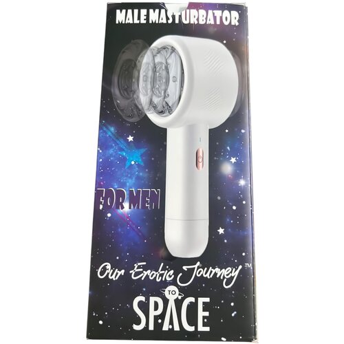 Lonelyi Lonely Space - akumulatorski masturbator z gibom gor in dol (bela) Slike