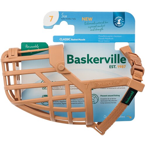 Baskerville Classic brnjica, bež - Veličina 7 Cijene