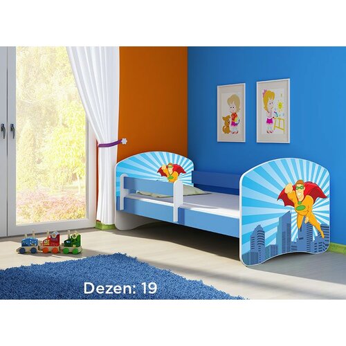 ACMA dečiji krevet ii 180x80 + dušek 6 cm BLUE19 Cene