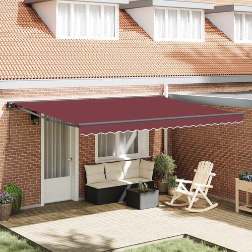  Okvir tende Tamno crvena 450 &times; 300 cm Poliester s PU premazom Cijene