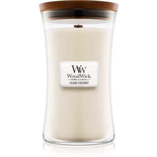 WoodWick island coconut mirisna svijeća 610 g Slike