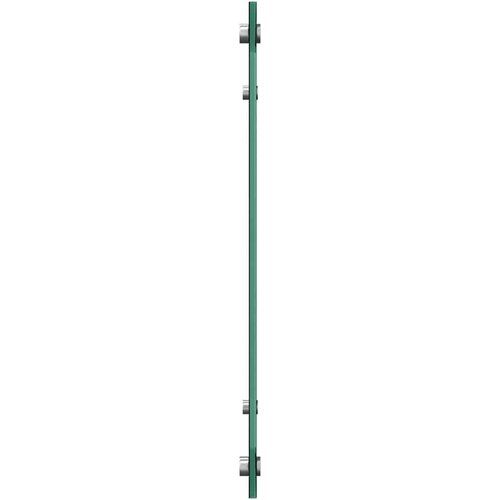 VidaXL Kuhinjski za&amp;scaron;tita Crna 70 x 50 x 0.8 cm Slike