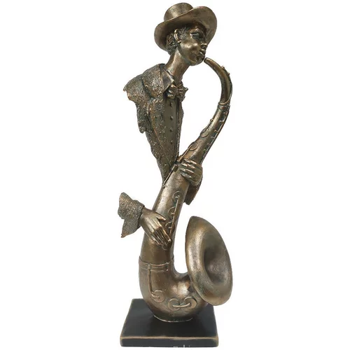 Signes Grimalt Kipci in figurice Saksofonska Glasbenica Pozlačena