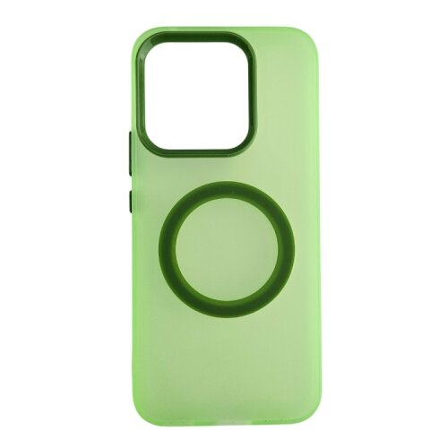  silikonska futrola magsafe fluro color samsung A07 zelena Cene