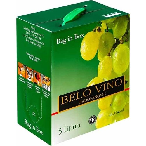 Vinarija Radovanović Belo vino RADOVANOVIĆ 5l Slike