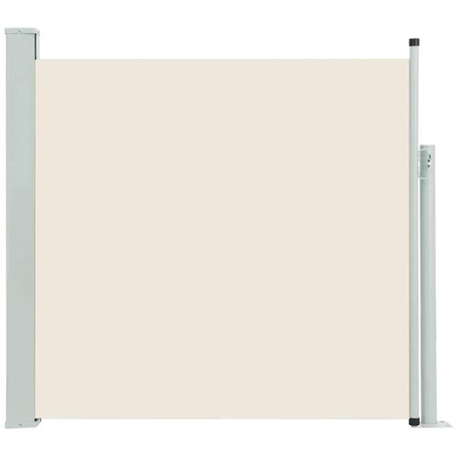 Maison Chic Zložljiva stranska tenda - Senčniki za teraso 100x500 cm krem, (22041268) Cene