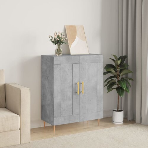 vidaXL Komoda siva boja betona 69 5x34x90 cm od konstruiranog drva Cijene