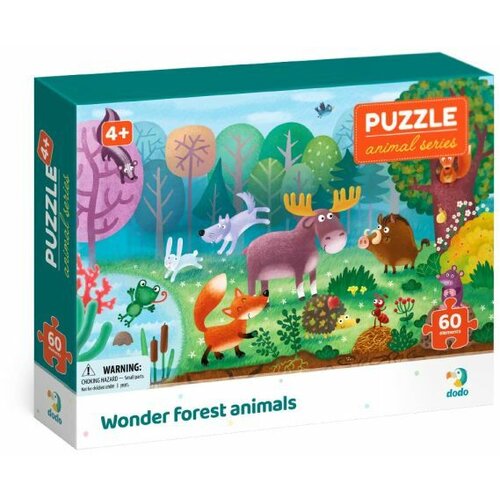  puzzle 60 delova sumske zivotinje Cene
