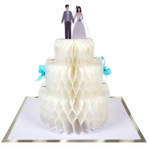 Meri Meri Čestitka Wedding Cake –