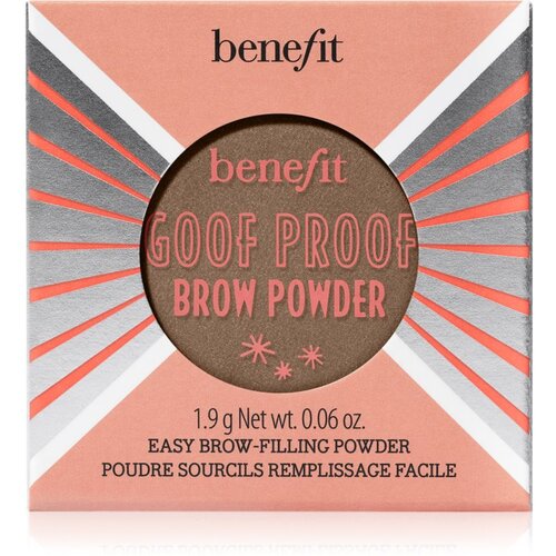 Benefit Goof Proof Brow Powder vodootporni puder za obrve 1.9 g Nijansa 5 warm black-brown Slike
