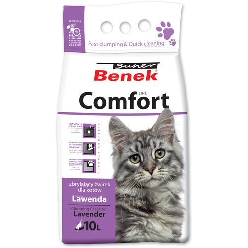 Super Benek Comfort lavanda - 10 L Slike