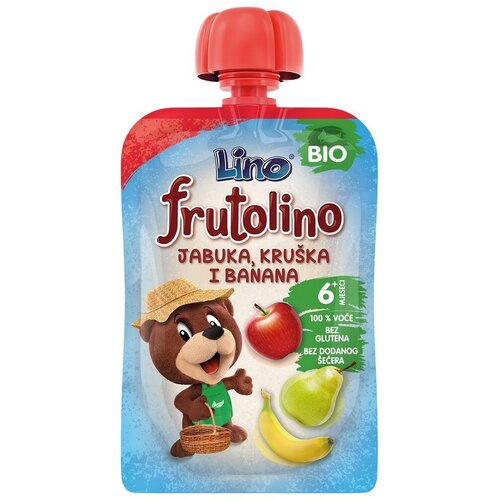  Bio pouch jabuka, kruška i banana 100g Cijene