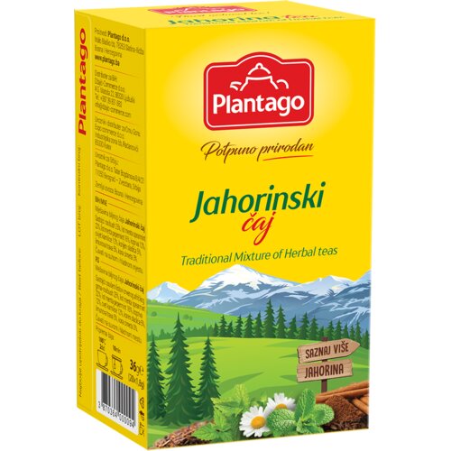 Plantago Čaj Jahorinski, 36g Cene