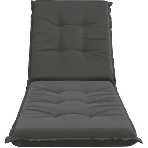  Jastučić za ležaljku GEMERT 100% poliester Antracit - Antracit 190 x 60 x 9 cm Poliester Slike