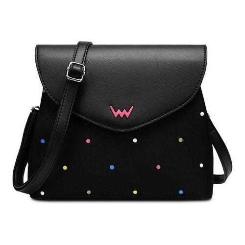 Vuch Crossbody torba Byrsa Dotty Black, 21 x 24 cm Cene