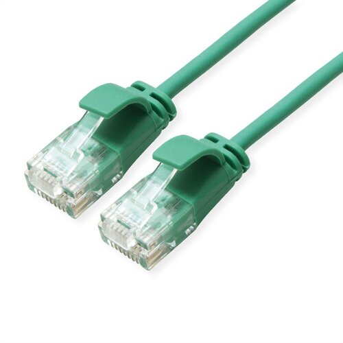 Roline UTP PatchCord Cat6A LSOH Data Center green 0.5m Cene