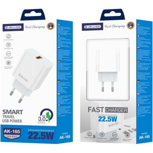 Jellico POLNILEC AK165 22,5 W 1XUSB QC3.0 ZA IPHONE X 11, (5000337801) Cene
