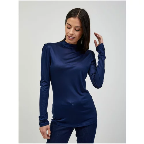 Orsay Dark Blue Long Sleeve T-Shirt - Women