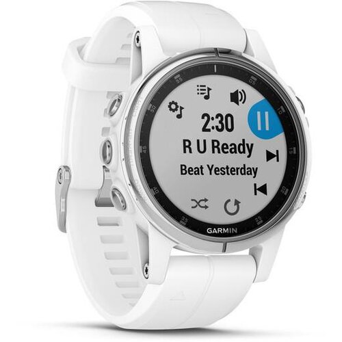 Garmin Fenix 5S Plus Sapphire White športna ura, (614145) Cene