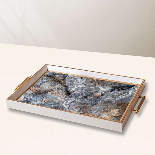 Aberto Design Poslužavnik TPB10002 50 x 29 x 3.5 cm, Šareni Cene