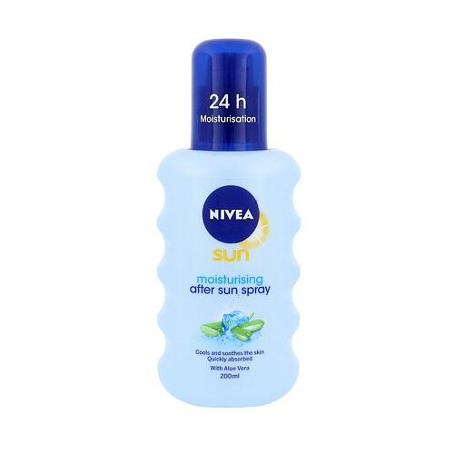 Nivea After Sun Moisture vlažilno razpr&amp;scaron;ilo po sončenju z aloe vero 200 ml unisex Slike