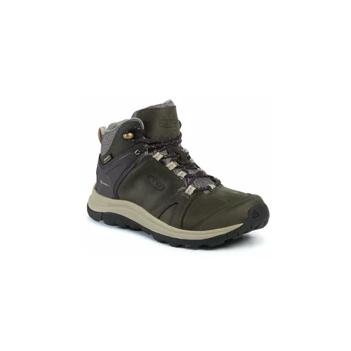 Keen Trekking čevlji Terradora II Leather Mid Wp 1023730 Zelena