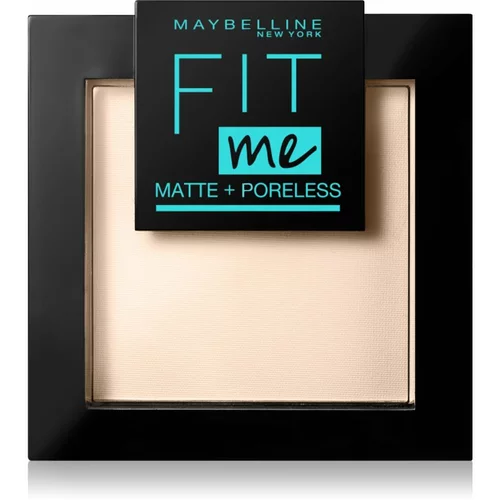 Maybelline Fit Me! Matte + Poreless kompakten mat puder 9 g odtenek 120 Classic Ivory