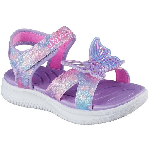 Skechers Sandale za devojčice Jumpsters, Roze Slike