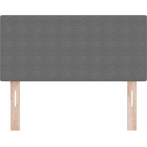  LED glava kreveta Svijetlo siva 80 cm Kordura tekstil Slike