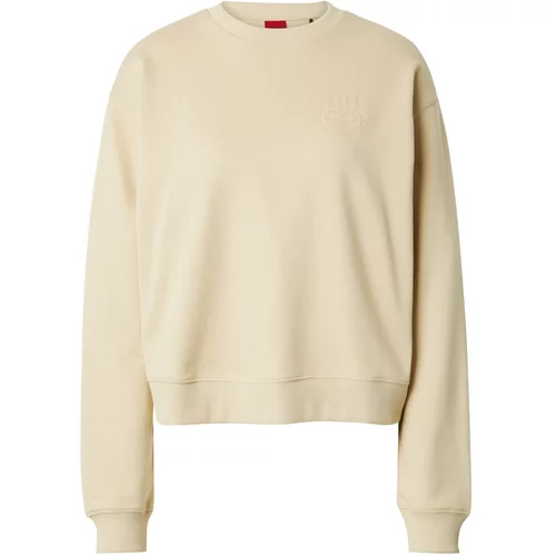 Hugo Sweater majica 'Deroxina' bež