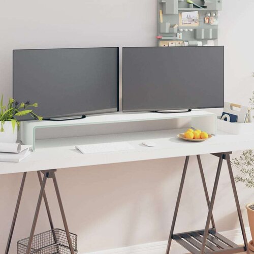  Za TV/monitor stakleni zeleni 110 x 30 x 13 cm Cene