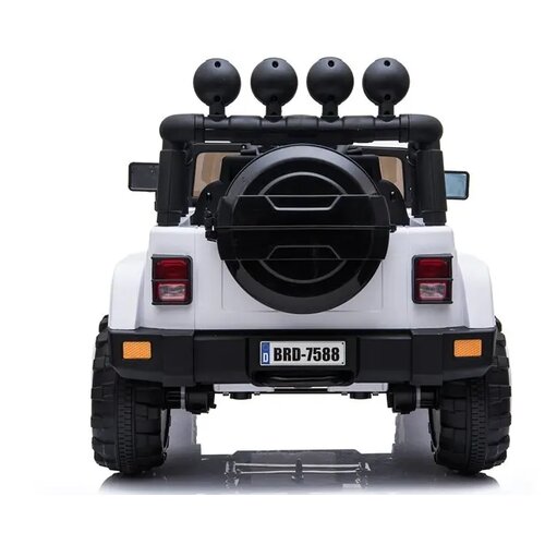 Lean Toys Avto na akumulator Jeep BRD-7588 bela lea Slike