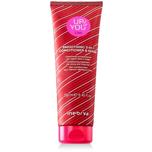 Inebrya Up To You Liss Smoothing 2-in-1 Mask & Conditioner gladilna nega za lase 2v1 250 ml Cene