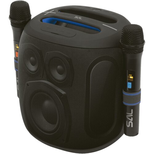 Sal Zvučnik bežični sa mikrofonom PARCUBE, Boombox, Bluetooth, 100W, IPX5, Crni Cijene