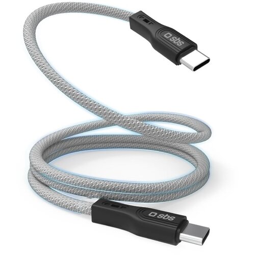Sbs Type C-C 60W 1M siv kabel, (21136331) Cene