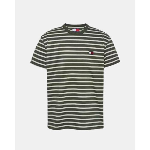 Tommy Hilfiger Majice s kratkimi rokavi DM0DM21193 Zelena Slike