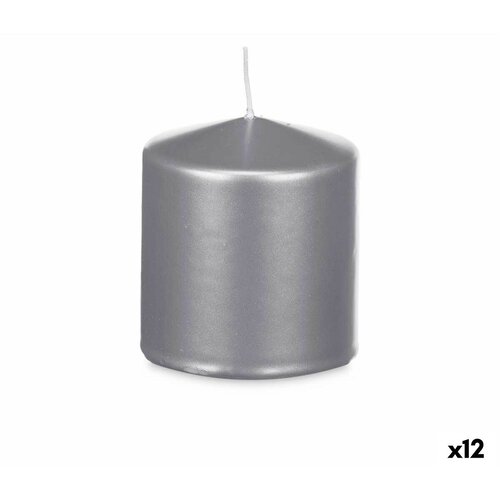  Svijeća Acorde Srebrna 9 x 10 x 9 cm (12 kom.) Slike