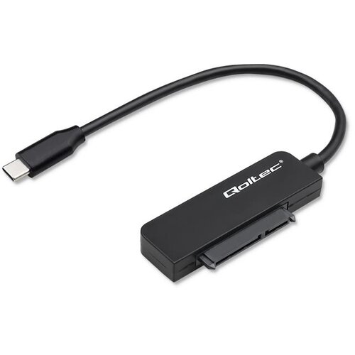 Equip ADAPTADOR QOLTEC USB-C PARA SATA 2.5'' SSD/HDD DE AT&Eacute; 2 TB, VELOCIDADE SUPER R&Aacute;PIDA DE 5 GB/S, (5000261436) Cene